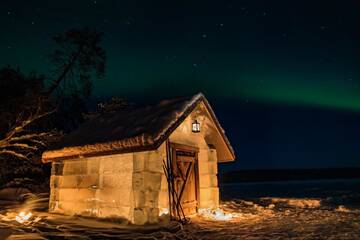 Фото номера Ледовый коттедж Курортные отели Apukka Resort г. Apukka 2